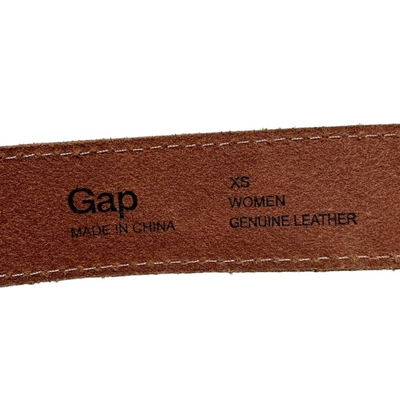 GAP Gold Genuine Leather Belt | Size XS - Picture 2 of 4